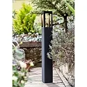 HEITRONIC Lampadaire d’extérieur TOSKANA II carré, commutable, reculer IP65, anthrazit 