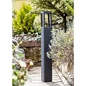 HEITRONIC Lampadaire d’extérieur TOSKANA II carré, commutable, reculer IP65, anthrazit 