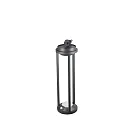HEITRONIC solar spike luminaire PILASTRO down, with switch, with sensor IP54, anthracite 