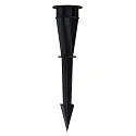 HEITRONIC solar spike luminaire PILASTRO down, with switch, with sensor IP54, anthracite 