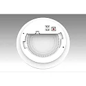 HEITRONIC surface / recessed luminaire ALLROUNDER with sensor, on/off IP20, white 