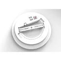HEITRONIC surface / recessed luminaire ALLROUNDER with sensor, on/off IP20, white 