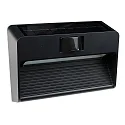 HEITRONIC Lampe murale solaire MELILLA Bas, avec capteur IP54, anthrazit 