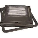 HEITRONIC outdoor floor lamp Z-LINE with sensor, with USB connection, with accumulator IP54, anthracite dimmable