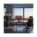 HEITRONIC Lampadaire LINEAR haut bas IP20, argent gradable
