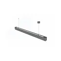 Luminaire à suspension LINEAR direct / indirect IP20, argent 