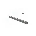 HEITRONIC Luminaire à suspension LINEAR direct / indirect IP20, argent 