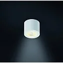 Downlight OSO LED rond, rigide, version pour montage en surface IP44, blanc mat gradable