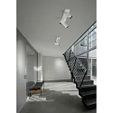 Helestra Luminaire de plafond RIWA IP20, blanc mat gradable