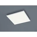 Luminaire de plafond RACK angulaire IP20, satiné, blanc mat gradable