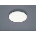 Luminaire de plafond RACK rond IP20, satiné, blanc mat gradable