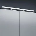 Helestra Luminaire de miroir GAIA 99 IP44, chrome gradable