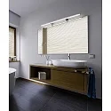 Helestra Luminaire de miroir GAIA 99 IP44, chrome gradable