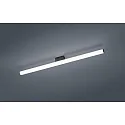 Helestra Luminaire de miroir LOOM 90 commutable, avec diffuseur IP44, noir mat 