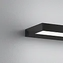 Helestra Luminaire de miroir SLATE 30 IP44, satiné, noir mat 