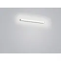 Helestra Luminaire de miroir LADO-S  60 court, commutable, étroit, avec diffuseur IP44, chrome, blanche 