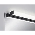mirror luminaire LADO-S  60 short, switchable, slim, with diffuser IP44