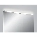 Luminaire de miroir LADO-S 120 grand, commutable, étroit, avec diffuseur IP44, chrome, blanche 