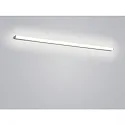 Helestra Luminaire de miroir LADO-S 120 grand, commutable, étroit, avec diffuseur IP44, chrome, blanche 