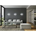 Luminaire mural YONA petit IP20, blanc mat 