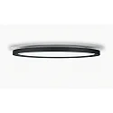Helestra Luminaire de plafond DAWA Ø33CM CCT Switch, direct / indirect IP20, noir mat gradable