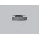 Helestra outdoor ceiling luminaire SAY direct, switchable LED IP65, graphite 