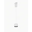 Helestra pendant luminaire OVE IP20, white dimmable