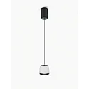 Helestra Luminaire à suspension OVE IP20, noir, blanche gradable