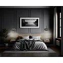 Helestra Luminaire à suspension SICA à 1 flamme IP20, or, noir gradable