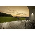 Helestra Luminaire mural d’extérieur LUR inclinable IP54, graphite 