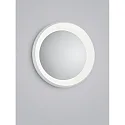 Helestra Miroir avec éclairage TYRA LED IP20, blanche gradable