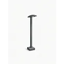 Helestra Borne d'éclairage LUR inclinable IP54, graphite 