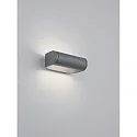 Luminaire mural d’extérieur LUZ44 rotatif, direct / indirect IP54, graphite gradable