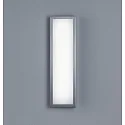 Helestra Luminaire mural d’extérieur SCALA angulaire, langue IP44, acier inoxydable 