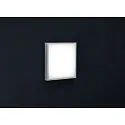 Luminaire mural d’extérieur SCALA carré IP44, acier inoxydable 