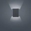 Helestra Luminaire mural d’extérieur FREE IP54, graphite 
