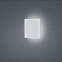 Luminaire mural d’extérieur AIR carré, indirect IP65, blanc mat 