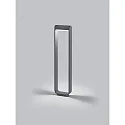 Helestra Borne d'éclairage LUZ 44 rotatif, direct / indirect IP54, graphite gradable