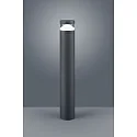 Borne d'éclairage MONO cylindrique IP54, graphite 