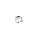 Ideal Lux Ceiling luminaire RAIN PL3, 3 flames, E14, chromee