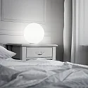 Ideal Lux Lampe de table MAPA BIANCO TL1 D30 E27 IP20, blanche 