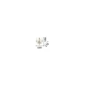 Ideal Lux Luminaire mural FIRENZE AP2 à 2 flammes E14 IP20, blanc antique 