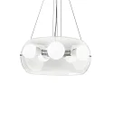 Luminaire à suspension AUDI-10 SP5 5 flammes E27 IP20, chrome 