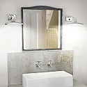 Wall luminaire MIRROR-20 AP2 Mirror luminaire, 2x G9, 40W, antique brass