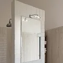 Wall luminaire MIRROR-20 AP2 Mirror luminaire, 2x G9, 40W, antique brass