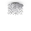 Luminaire de plafond NEVE PL12 12 flammes G9 IP20, chrome 