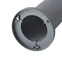 Ideal Lux Borne d'éclairage TRONCO E27 IP65, anthrazit 