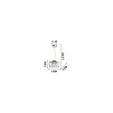 Ideal Lux Luminaire à suspension AUDI-80 SP5 5 flammes G9 IP20, chrome 