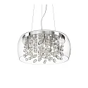 Luminaire à suspension AUDI-80 SP8 8 flammes G9 IP20, chrome 