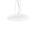 Pendant luminaire SMARTIES BIANCO SP3 D50, 3 flames, E27, Ø 50cm, white